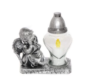 STATUA ANĐEO SJ. METALIK SRCE ST.LED6070