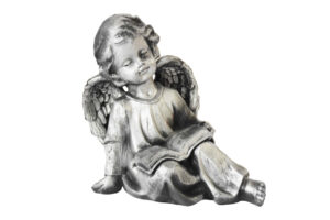 STATUA MP ANĐEO KNJIGA METALIK TAMNO