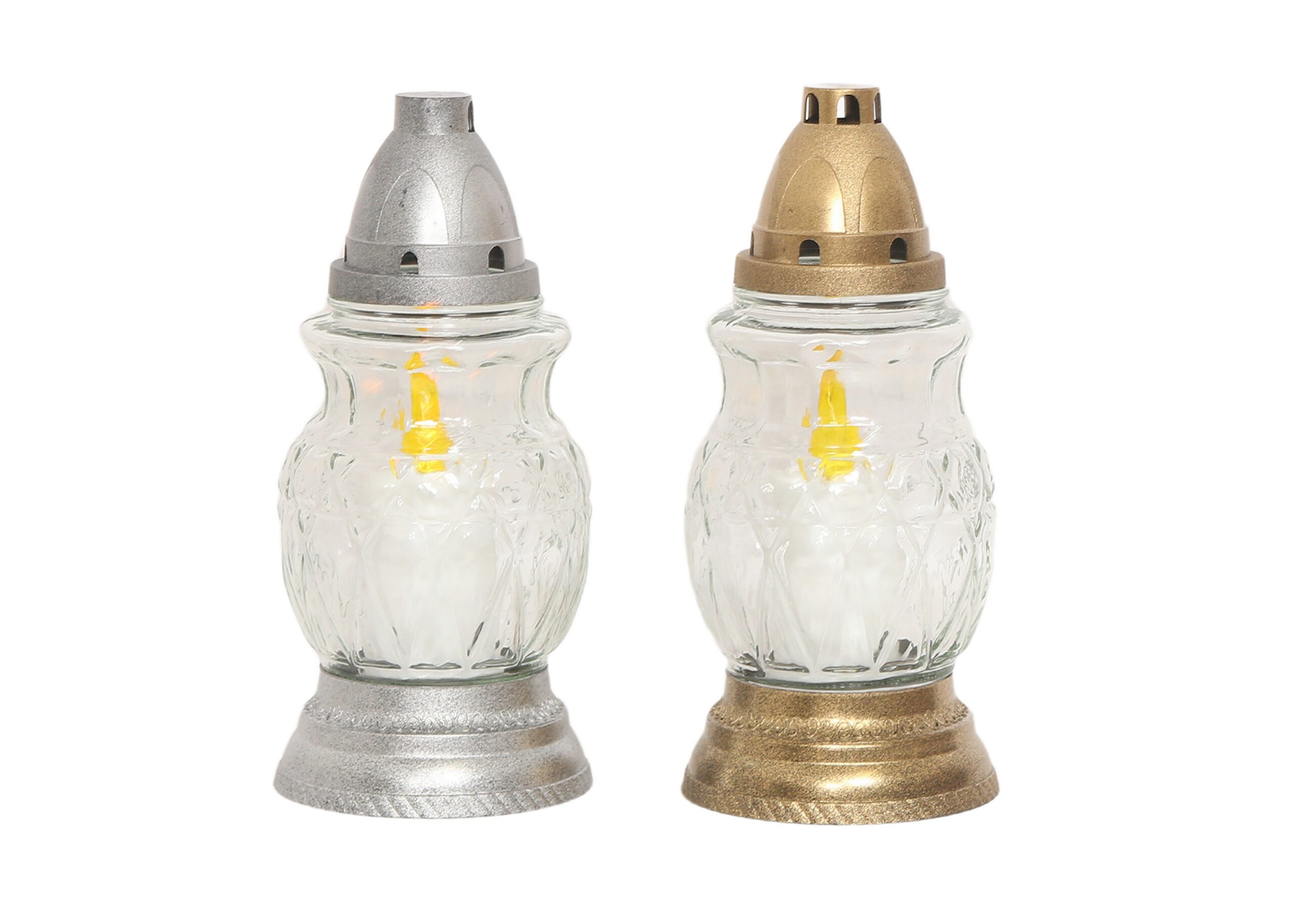 Stakleni LED lampion