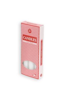 SVIJEĆE BIJELE 3/1 25170