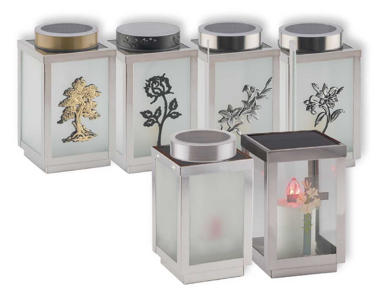 SOLARNI VESTA1000DLANT INOX DECOR SORT