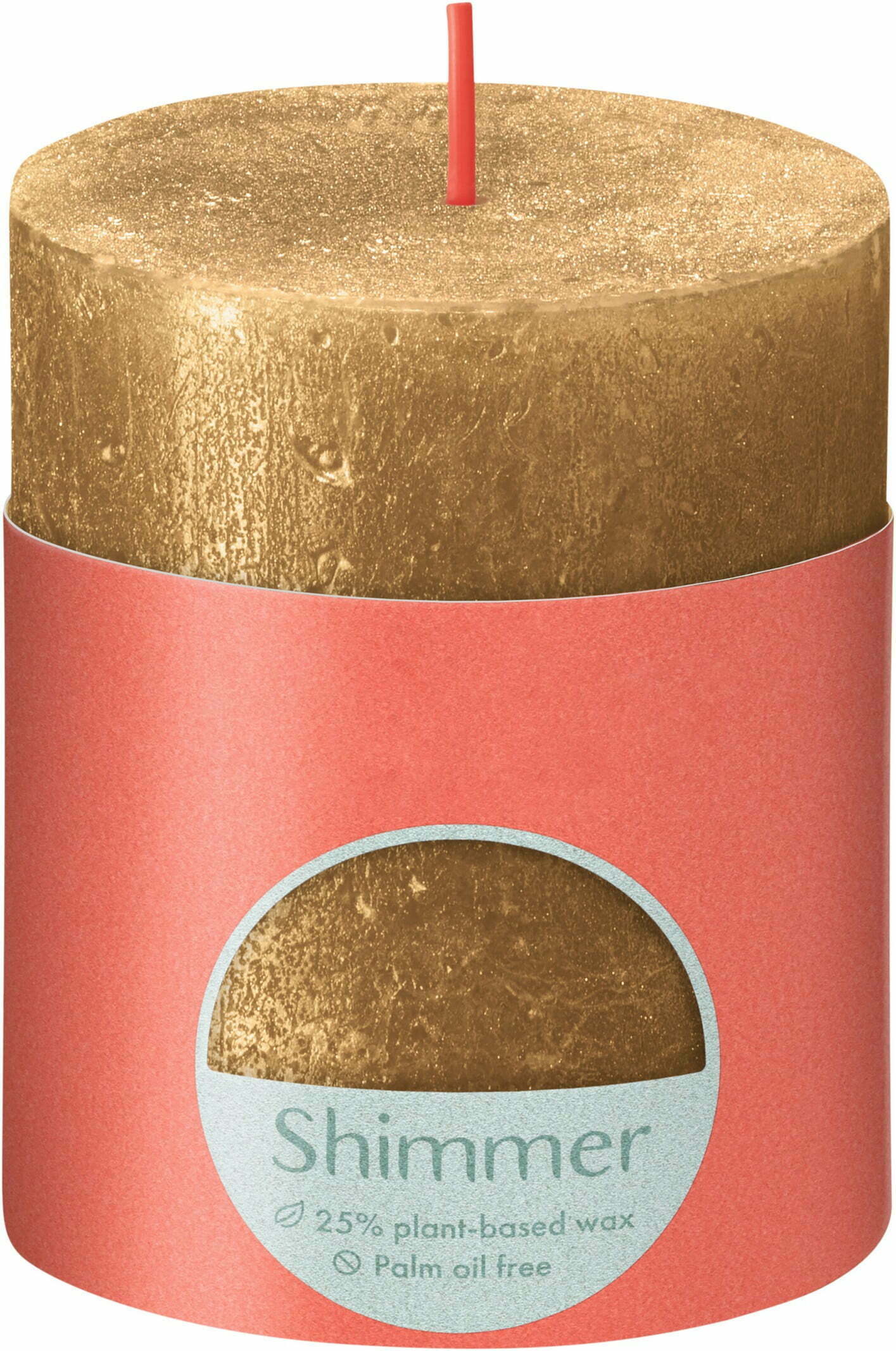 SVIJEĆA RUSTIC ZLATNA SHIMMER BIS 8068