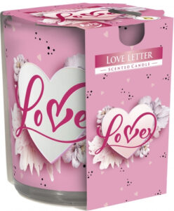 MIRISNA SVIJEĆA DEZ LOVE PISMEKO STAKLEN