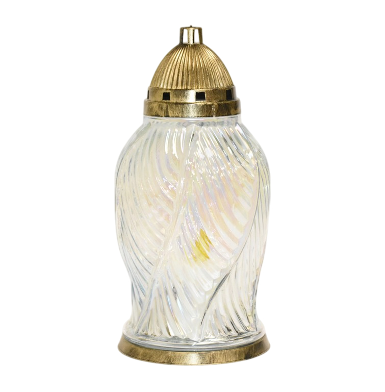 Stakleni LED lampion