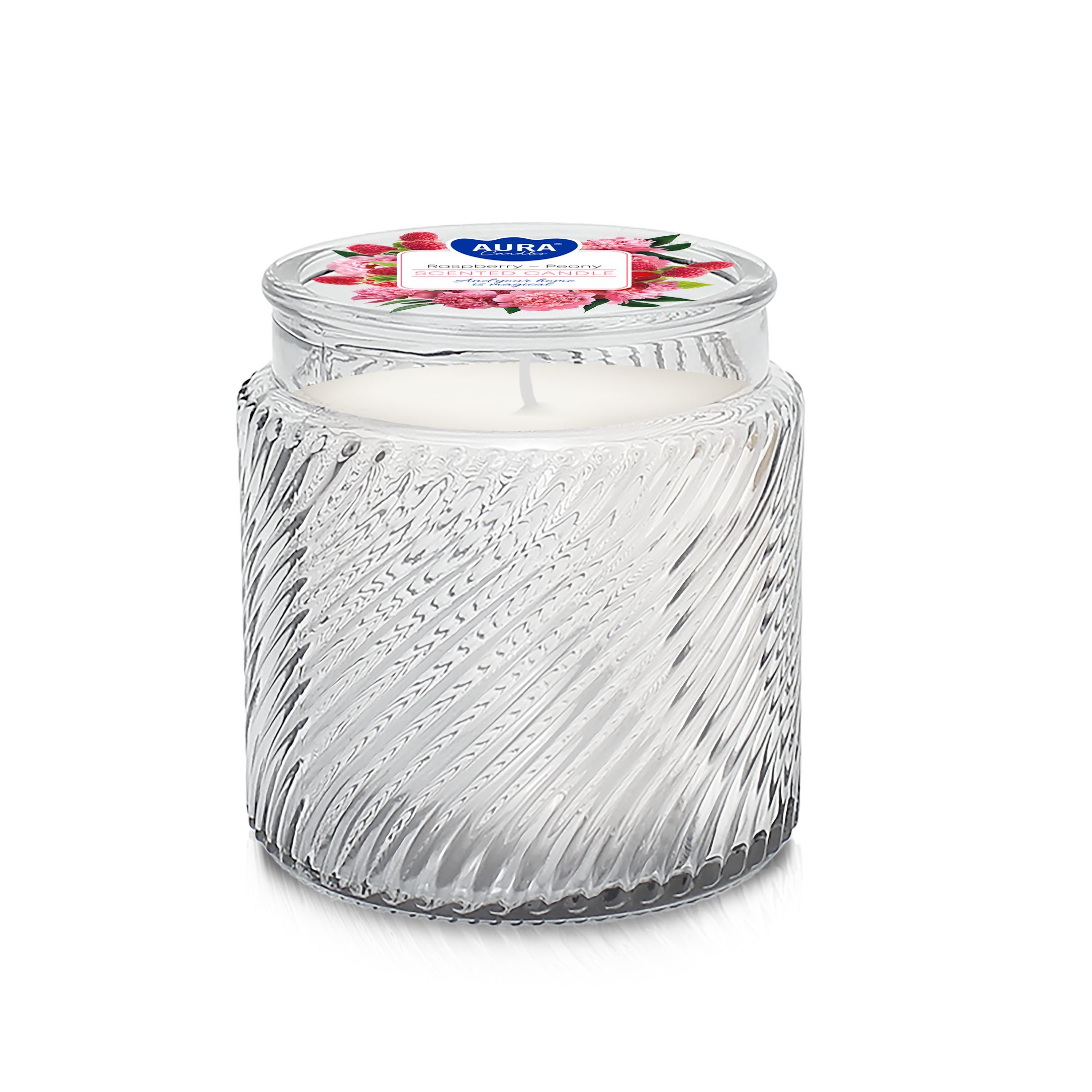 Mirisna svijeća malina božur