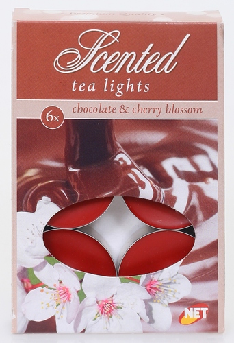 MIRISNA LUČICA ČOKOLADA&CHERRY SET 6/1BO