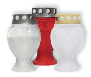 SRCE SDG-T CRVENO NADGROBNI LAMPION