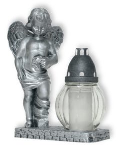 STATUA ANĐEO METALIK KS620S STAK.LAMPION