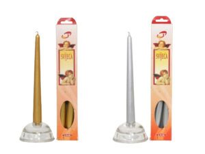 SVIJEĆA KONUS K-27 2/1 ZS ZLATO SREBRO