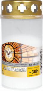 PAXDEI V1130BIS BIJELI NADGROBNI LAMPION