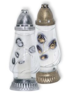 PAXLAURA VIT ROSE-L STAKLENI LAMPION