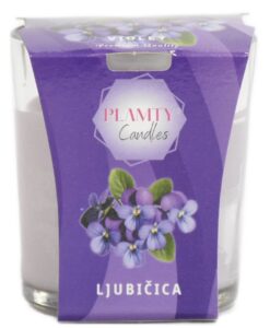 MIRISNA SVIJEĆA RPZIP VIOLET STAKLENKA