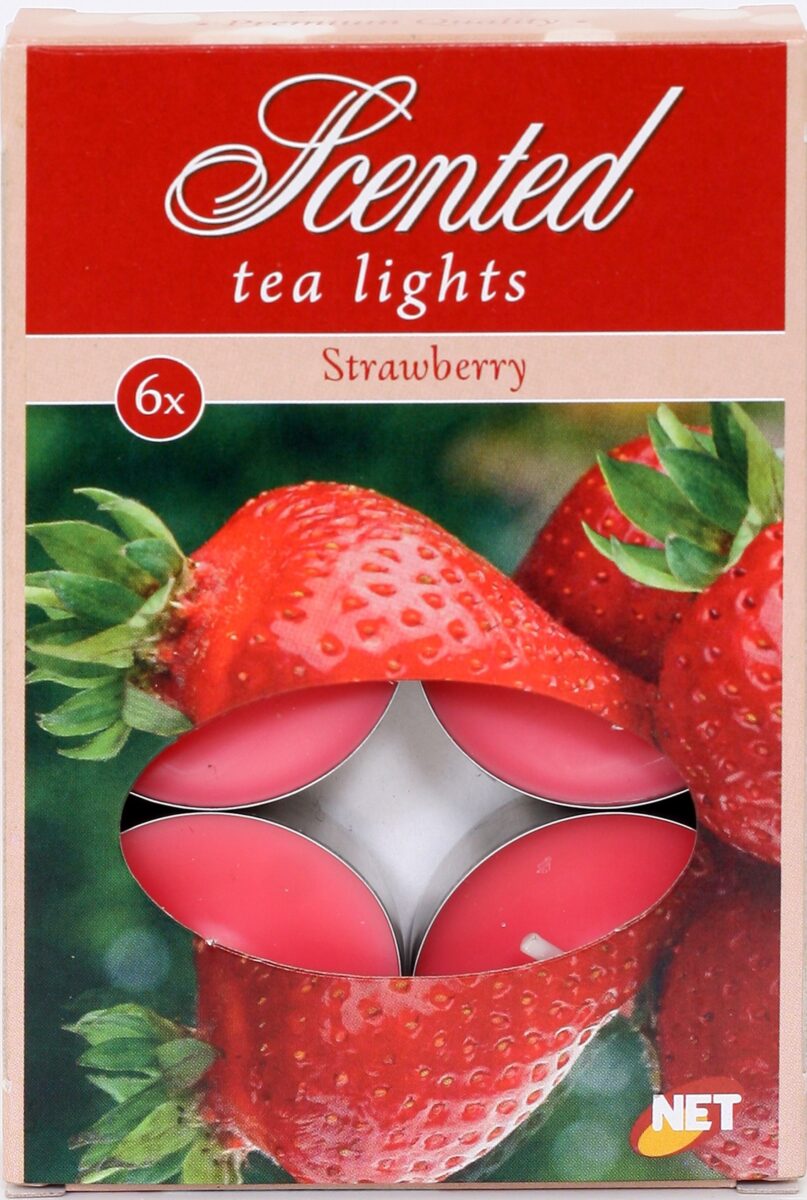 MIRISNA LUČICA JAGODA SET 6/ BOX